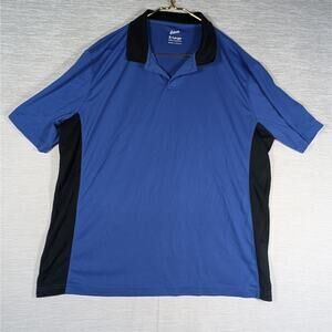 Culvers Employee Uniform Polo Shirt Mens Extra Large Blue Short Sleeve
